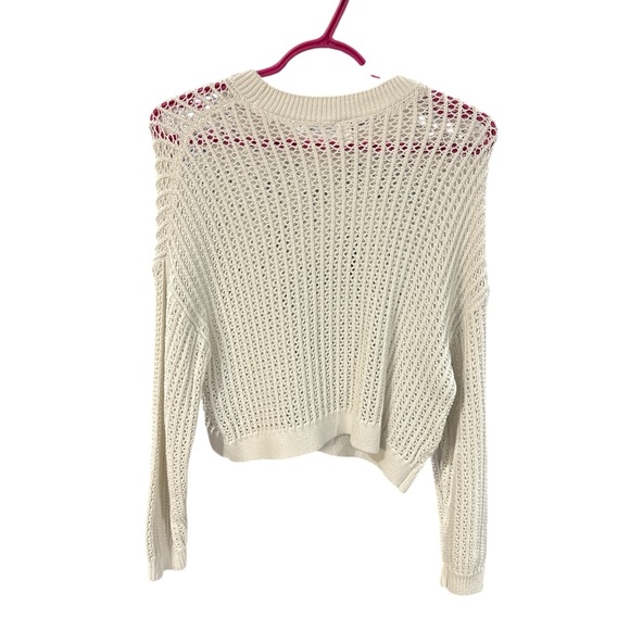 3/20🥳 Old Navy Off-White Knit Sweater - Picture 4 of 4